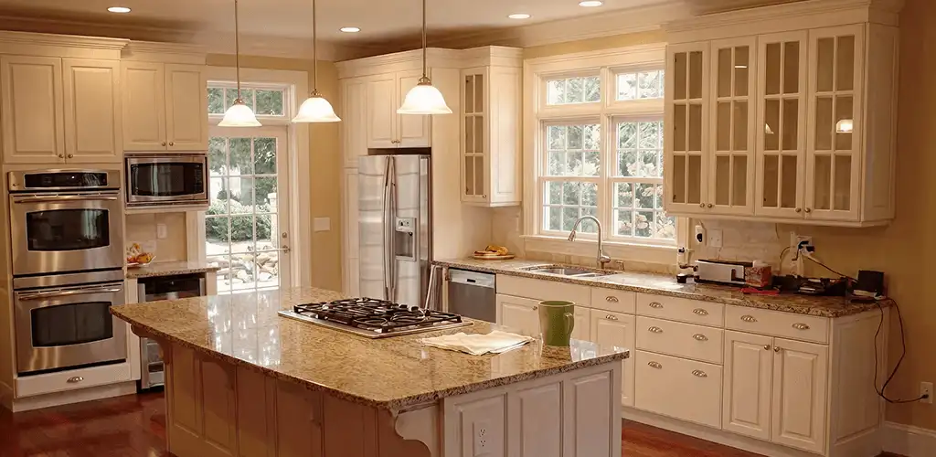 Custom cabinet door installation and kitchen upgrade in Reno, NV