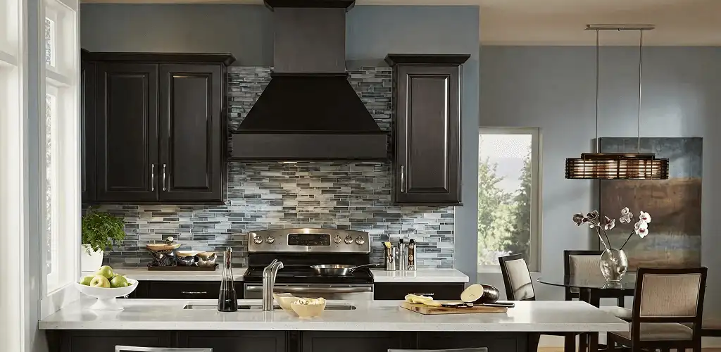 Kitchen cabinet painting and refinishing in a modern kitchen in Reno, NV